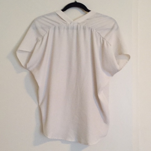 Chiffon V-Neck Blouse - Picture 2 of 4